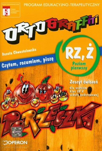Ortograffiti rz-ż. Klasy 4-6, szkoła podstawowa, część 1. Zeszyt ćwiczeń