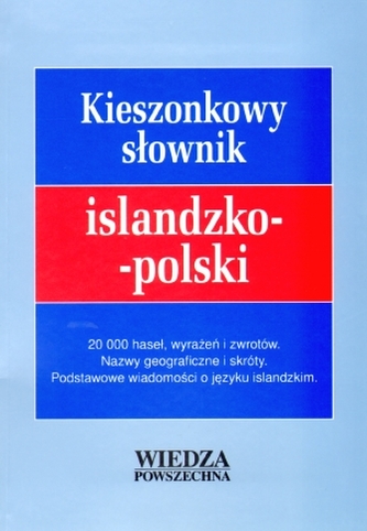 Kieszonkowy słownik islandzko polski