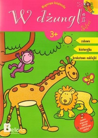 W dżungli. Safari - migocząca książeczka