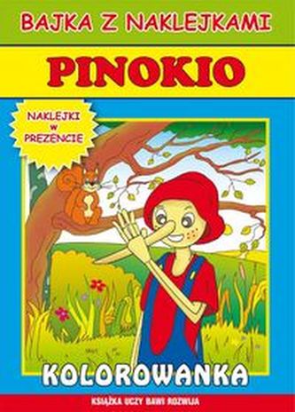 Bajki z naklejkami. Pinokio