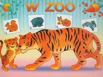 W ZOO. Kolorowanka z naklejkami