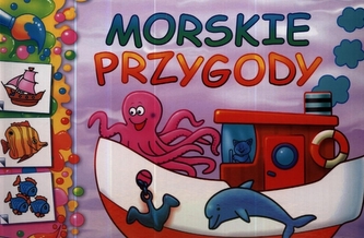 Morskie przygody. Kolorowanka z naklejkami