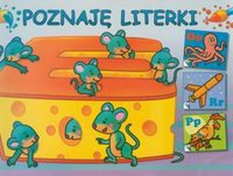 Poznaje literki. Kolorowanka z naklejkami