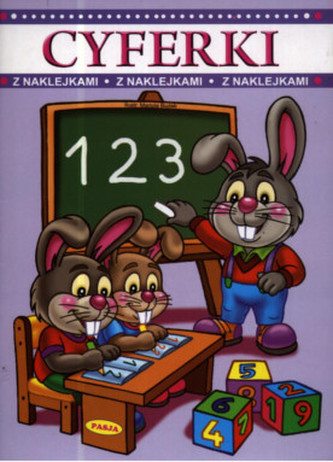 Cyferki z naklejkami