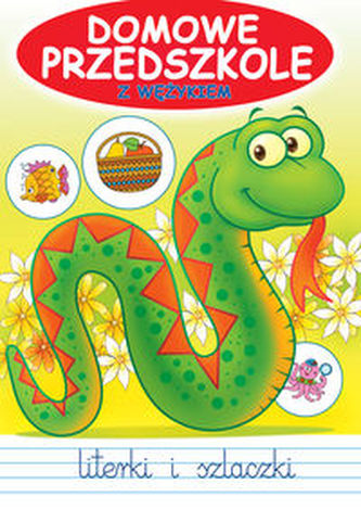 Domowe przedszkole z wężem Leonem. Literki i szlaczki