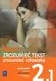 Nowe zrozumieć tekst zrozumieć człowieka. Klasa 2, liceum/technikum. Część 3. Język polski. Podręcz.