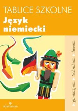 Tablice szkolne. Język niemiecki. Gimnazjum / technikum / liceum Tablice szkolne. Język niemiecki. Gimnazjum / technikum / liceum