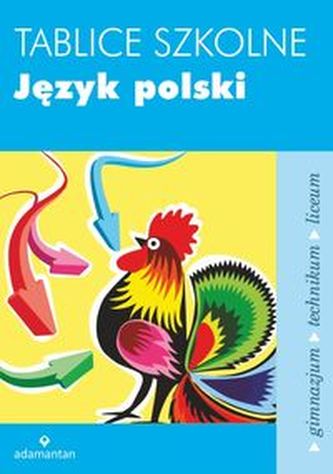 Tablice szkolne. Język polski. Gimnazjum / technikum / liceum Tablice szkolne. Język polski. Gimnazjum / technikum / liceum
