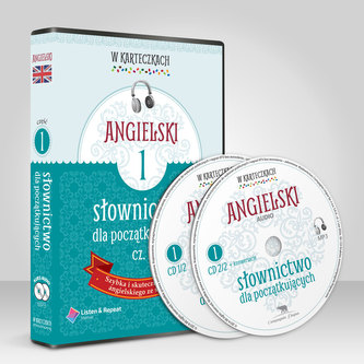MP3 w karteczkach. Angielski 1. Słownictwo dla początkujcych. Część 1. (2 płyty CD) MP3 w karteczkach. Angielski 1. Słownictwo dla początkujcych. Część 1. (2 płyty CD)