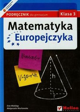 Matematyka Europejczyka. Klasa 3, gimnazjum. Podręcznik