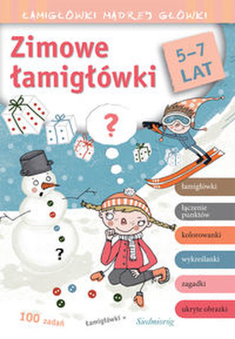 Zimowe łamigłówki. 5-7 lat. Łamigłówki mądrej główki