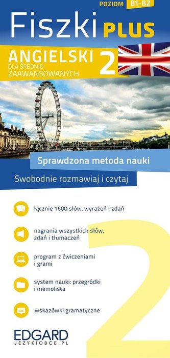 Angielski Fiszki PLUS dla średnio zaawansowanych 2
