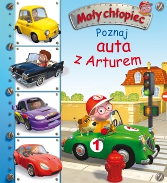 Poznaj auta z Arturem. Mały chłopiec