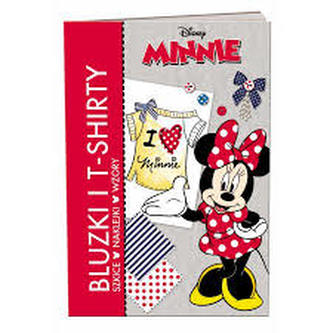 Disney Minnie. Bluzki i bluzeczki. Szkice, naklejki, wzory