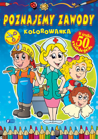 Poznajemy zawody. Kolorowanka