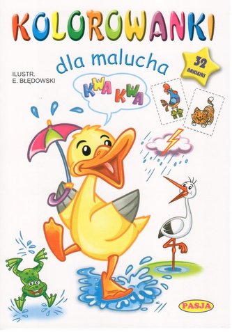 Kolorowanki dla malucha. Kwa, Kwa