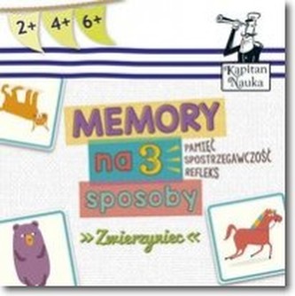 Kapitan nauka. Memory na 3 sposoby. Zwierzyniec