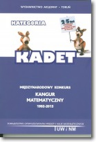 Kangur. Matematyka z Kangurem. Kangur 3 Kadet 2015