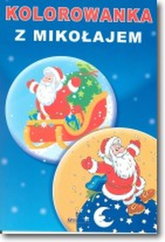 Kolorowanka z Mikołajem