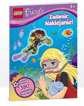 Lego Friends. Zadanie: naklejanie! Ponad 390 naklejek! (LAS-102)