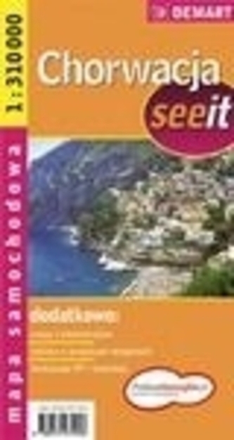 Chorwacja mapa samochodowa 1:310 000