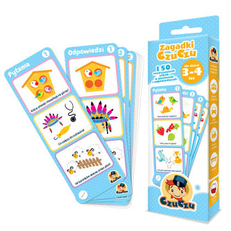 Zagadki CzuCzu dla dzieci od 3-4 lat