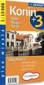 Konin plus 3 plan miasta