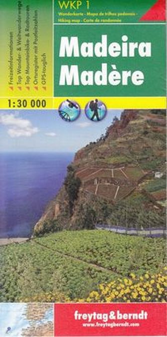 WKP 1 Madeira 1:30 000 / turistická mapa