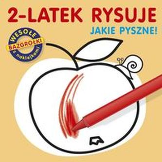 2-latek rysuje Jakie pyszne