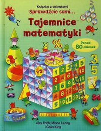 Tajemnice matematyki Książka z okienkami