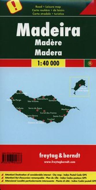 AK 9303 Madeira 1:40 000 / automapa