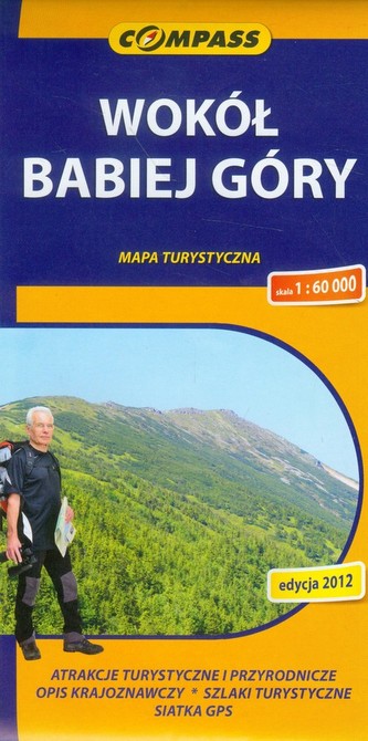 Wokół Babiej Góry mapa turystyczna