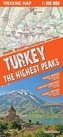 Turkey The Highest Peaks 1:100 000 trekking map