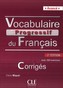 Vocabulaire progressif du francais: Avancé Corrigés, 2. édition