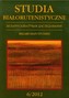 Studia Białorutenistyczne 6/2012