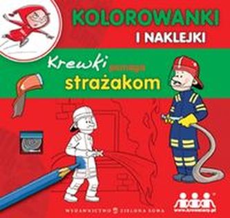 Krewki pomaga strażakom