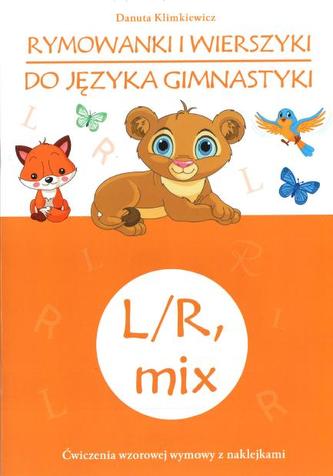 Rymowanki i wierszyki do języka gimnastyki L/R, mix