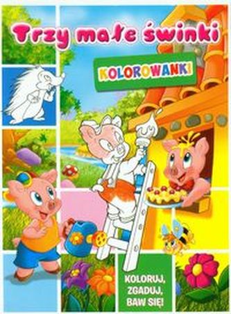 Trzy małe świnki Kolorowanki