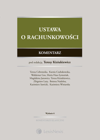 Ustawa o rachunkowości. Komentarz
