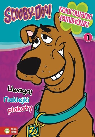 Scooby-Doo Kolorowanki, łamigłówki Część 1