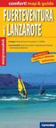 Fuerteventura i Lanzarote 1:150 000