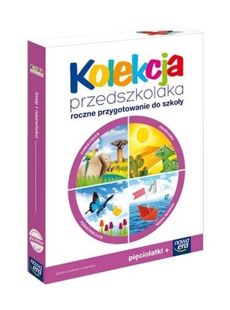 Kolekcja Przedszkolaka. Pięciolatki +. Roczne przygotowanie do szkoły. Pakiet podstawowy (Box)