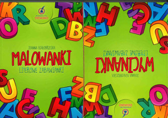 00 Literowe zabawianki Pakiet  A4