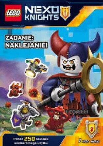 Lego Nexo Knights. Zadanie: naklejanie!