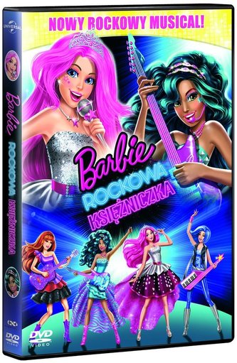 Barbie Rockowa Księżniczka booklet + DVD Barbie Rockowa Księżniczka booklet + DVD