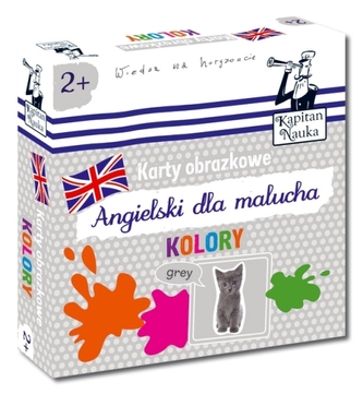 Karty obrazkowe Angielski dla malucha Kolory