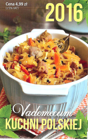 Kalendarz 2016 Vademecum kuchni polskiej