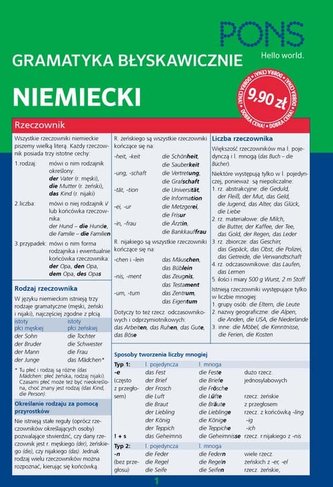 Gramatyka błyskawicznie. Niemiecki