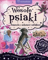 Wesołe psiaki Książeczka z zadaniami i naklejkami