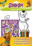 Zestaw kolorowanek z naklejkami i kredkami. Scooby Doo